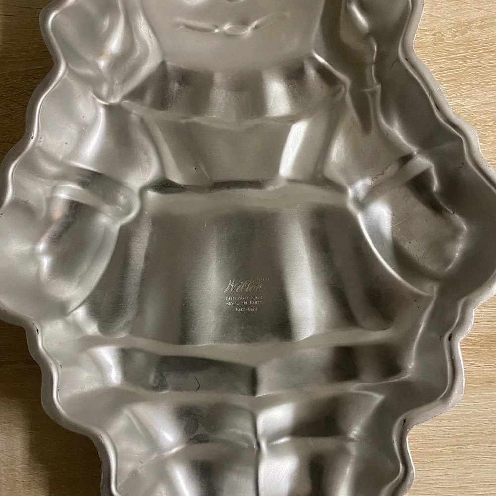 Vintage Wilton RAGGEDY ANN Cake Pan Baking Mold 1971 #502-968 Made In Korea